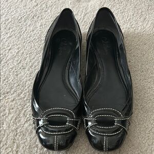 Chic Black Patent Leather Cole Haan Women's Shoes